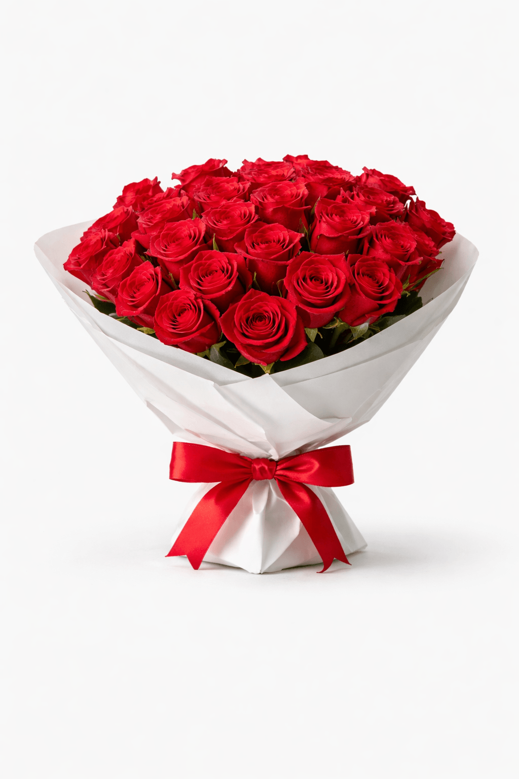 Elegant red rose bouquet (1)